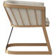 Caily Bravo Cream Lounge Chair